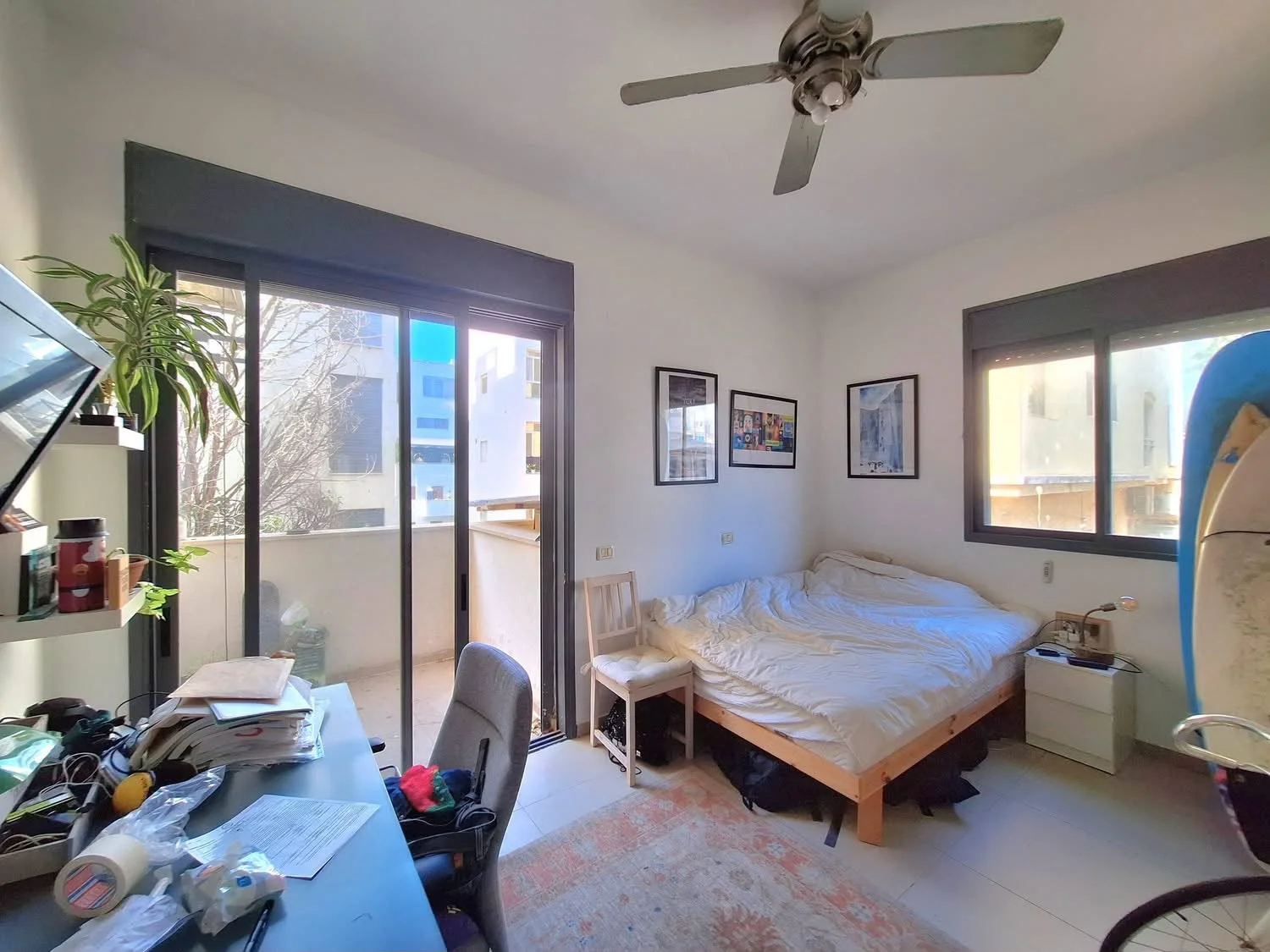 Chambre avec balcon privatif et double exposition