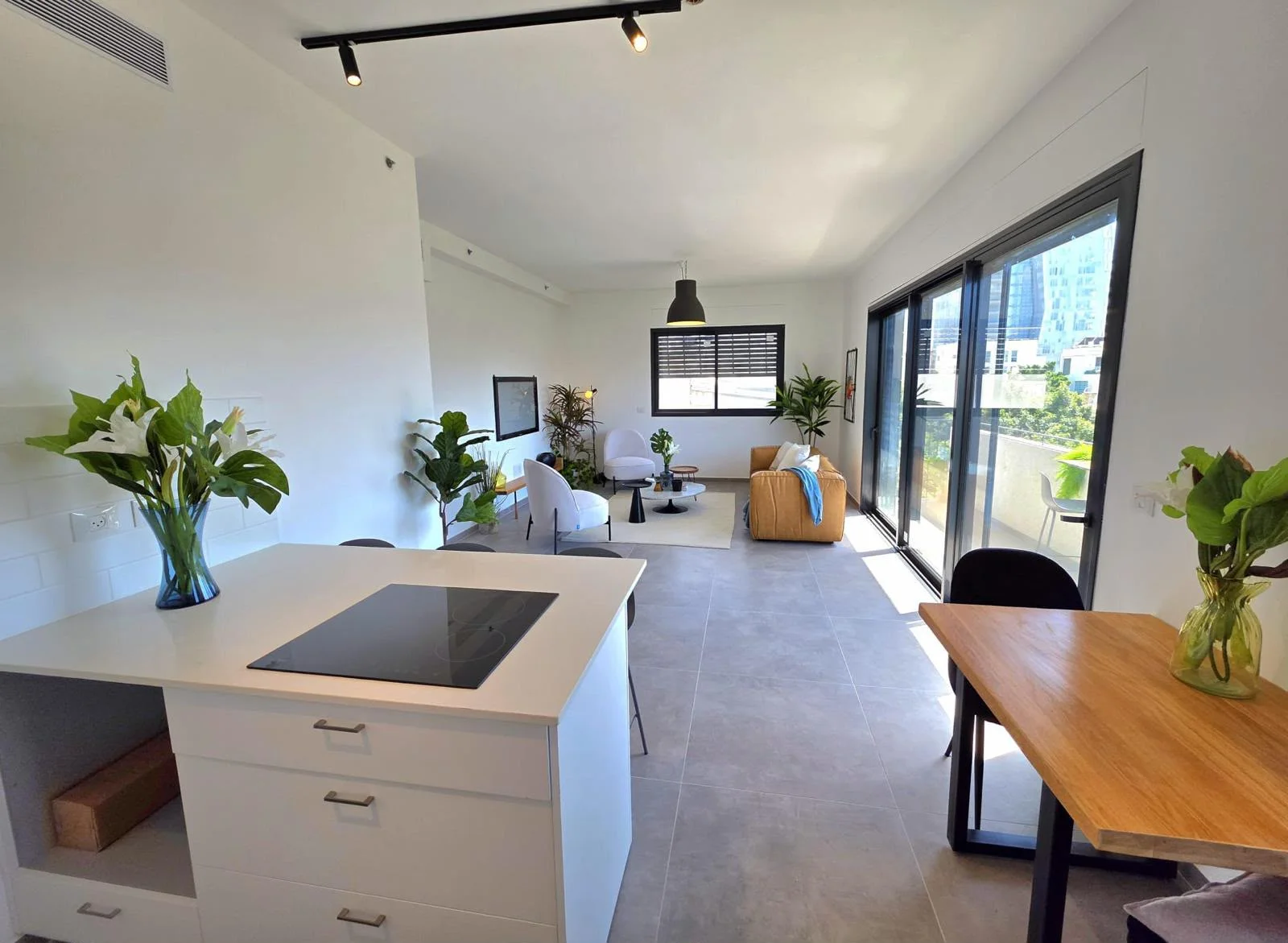 Intérieur de l'appartement, rue Dizengoff