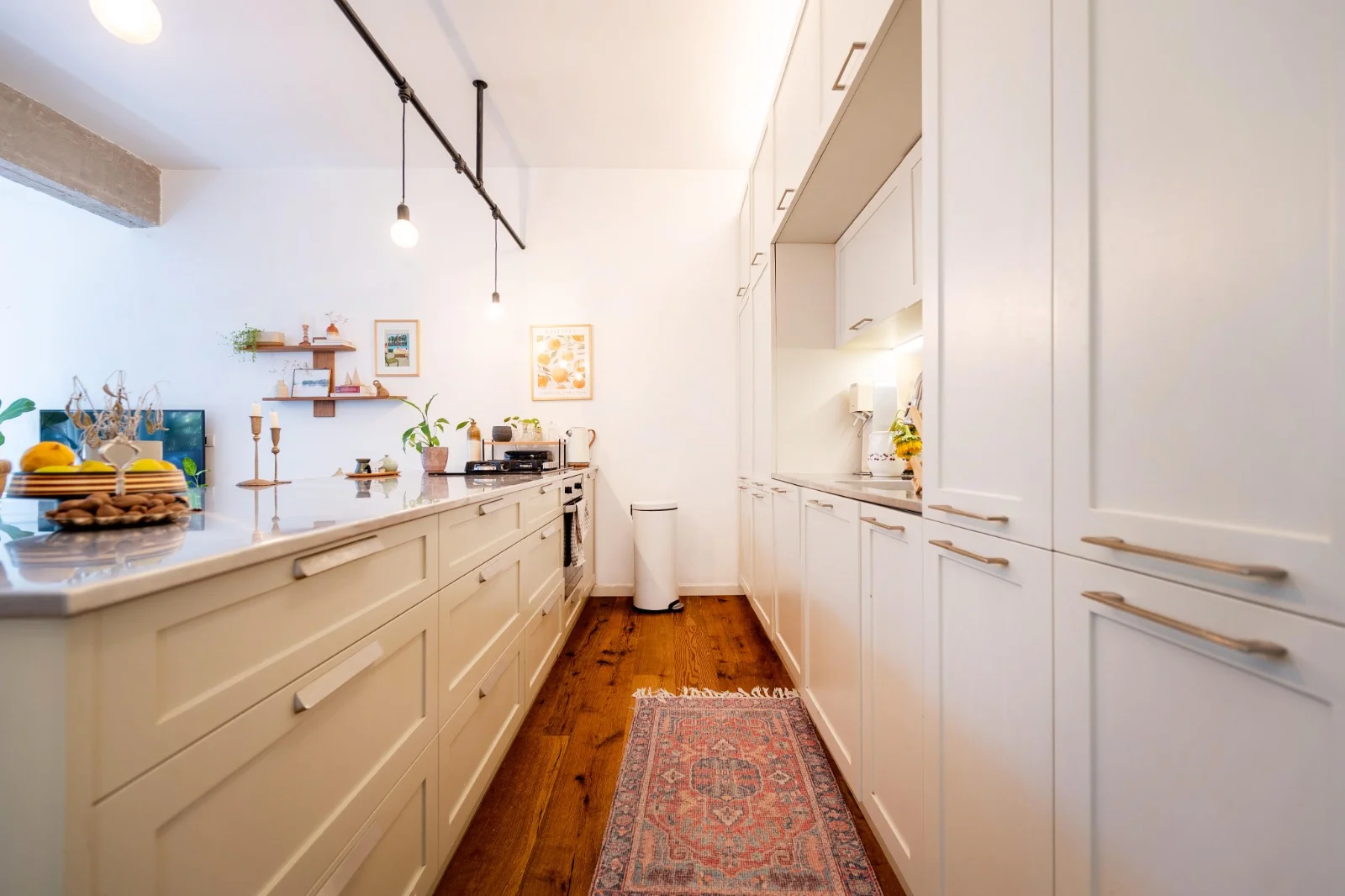 Intérieur de l'appartement, rue George Eliot